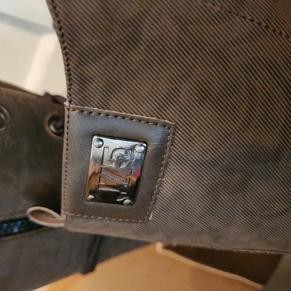 J75 Brown Lace-Up Boots - Picture 2 of 5